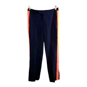 rag & bone Black Pants with Orange Stripes